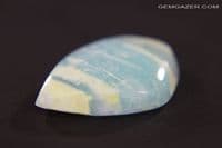 Hemimorphite cabochon, China.  23.66 carats.