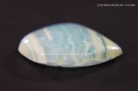 Hemimorphite cabochon, China.  23.66 carats.