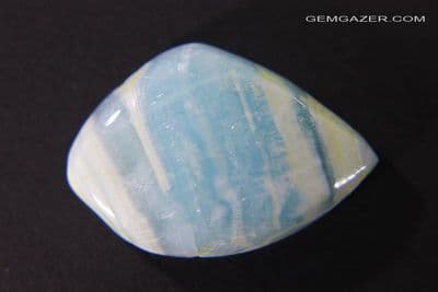 Hemimorphite cabochon, China.  23.66 carats.