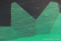 Hydrothermal synthetic Emerald, faceted. 2.13 carats.