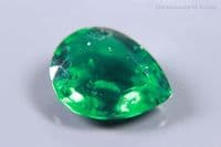 Hydrothermal synthetic Emerald, faceted. 5.67 carats.