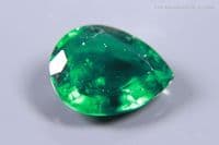 Hydrothermal synthetic Emerald, faceted. 5.67 carats.