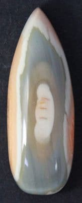 Imperial Jasper cabochon, Mexico.  33.48 carats.