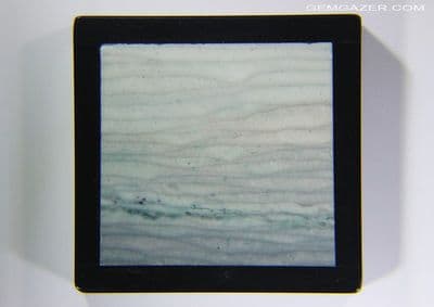 Intarsia, Ocean Wave Jasper & Obsidian. 60.81 carats.