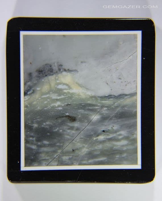 Intarsia, Picasso Jasper & Obsidian. 68.74 carats.