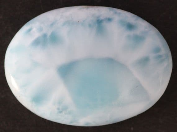Larimar cabochon, Dominican Republic.   27.15 carats.