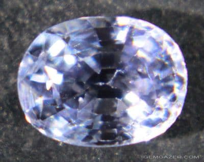 Lavender Sapphire, faceted, Madagascar.  0.94 carat.  ** SOLD **