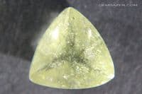 Libyan Desert Glass (LDG), faceted, 10.00 carats.