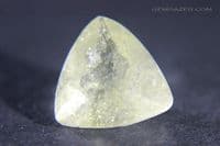 Libyan Desert Glass (LDG), faceted, 10.00 carats.