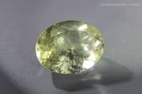 Libyan Desert Glass (LDG), faceted, 11.79 carats.