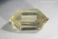 Libyan Desert Glass (LDG), faceted, 2.86 carats.