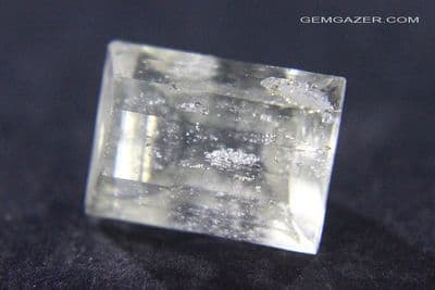 Libyan Desert Glass (LDG), faceted Tektite.  6.01 carats.