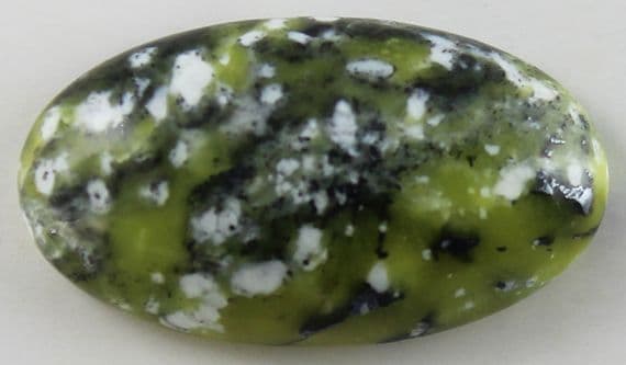 Lizardite cabochon. Norway.   24.91 carats.