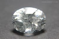 Lutetium Yttrium Oxyorthosilicate (LYSO), colourless faceted. 12.05 carats.