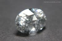 Lutetium Yttrium Oxyorthosilicate (LYSO), colourless faceted. 12.05 carats.