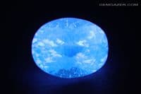 Lutetium Yttrium Oxyorthosilicate (LYSO), colourless faceted. 12.05 carats.