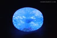 Lutetium Yttrium Oxyorthosilicate (LYSO), colourless faceted. 12.05 carats.