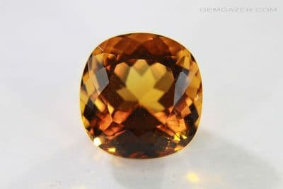 Madeira Citrine Quartz gemstone, Brazil. 2.64 carats.