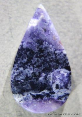 Morado Opal cabochon, Mexico.  25.30 carats.