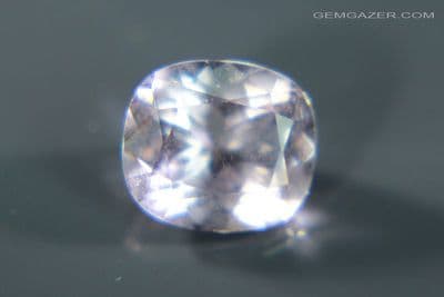 Morganite, pink Beryl, faceted, Brazil.  1.87 carats.