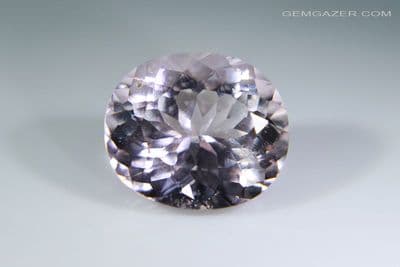 Morganite, pink Beryl, faceted, Brazil. 5.75 carats.