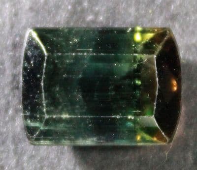 Multicolour Tourmaline, faceted, Brazil.  3.72 carats.