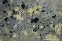 Narsarsukite in Quartz cabochon.  22.96 carats.