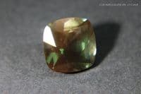 Oligoclase bi-colour Sunstone, faceted, Oregon USA. 2.09 carats.