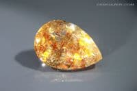 Oligoclase Confetti Sunstone, faceted, Tanzania. 3.56  carats. (Video)  ** SOLD **