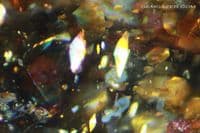 Oligoclase Confetti Sunstone, faceted, Tanzania. 3.56  carats. (Video)  ** SOLD **