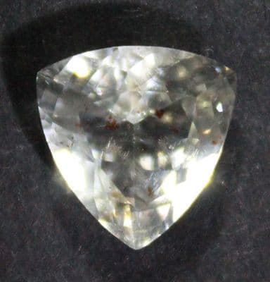 Oligoclase Feldspar with Hematite inclusions, faceted, Madagascar. 1.94 carats.