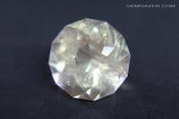 Oligoclase Sunstone, faceted, Oregon, USA. 4.17 carats.