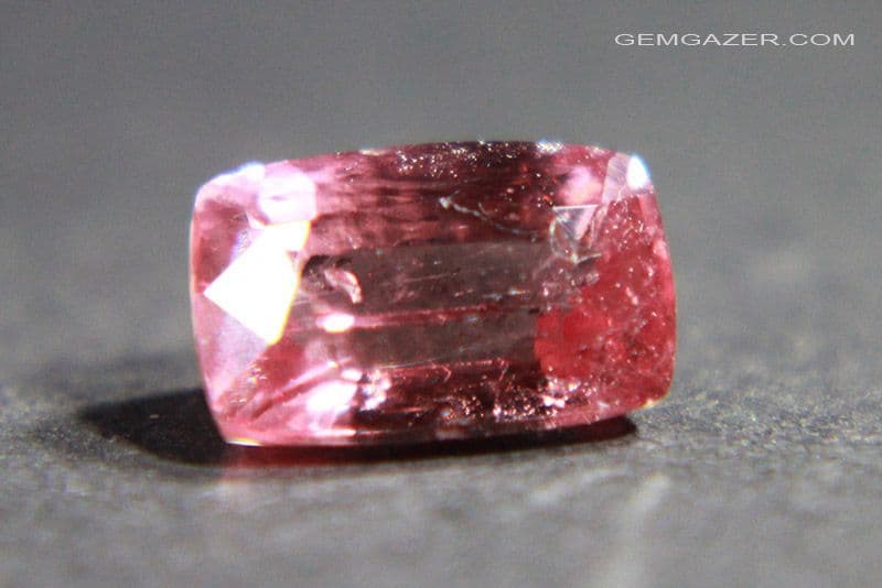 Orange-Pink Sapphire faceted Madagascar 1 46 carats
