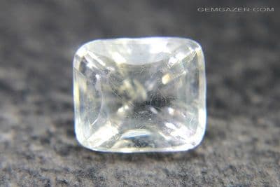 Orthoclase Feldspar, colourless faceted, Myanmar. 6.65 carats.  ** SOLD **