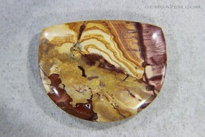 Outback Jasper cabochon, Australia. 81.29 carats.