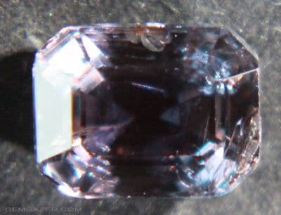 Pale purple Sapphire, faceted, Tanzania.  1.70 carats.