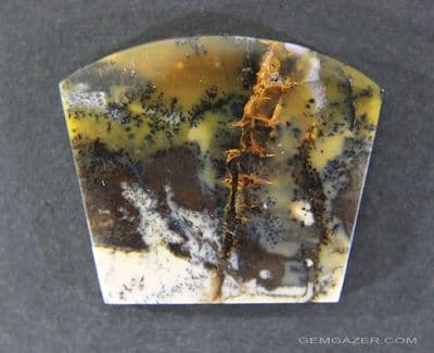 Pastellite Jasper cabochon, USA.  39.14 carats.