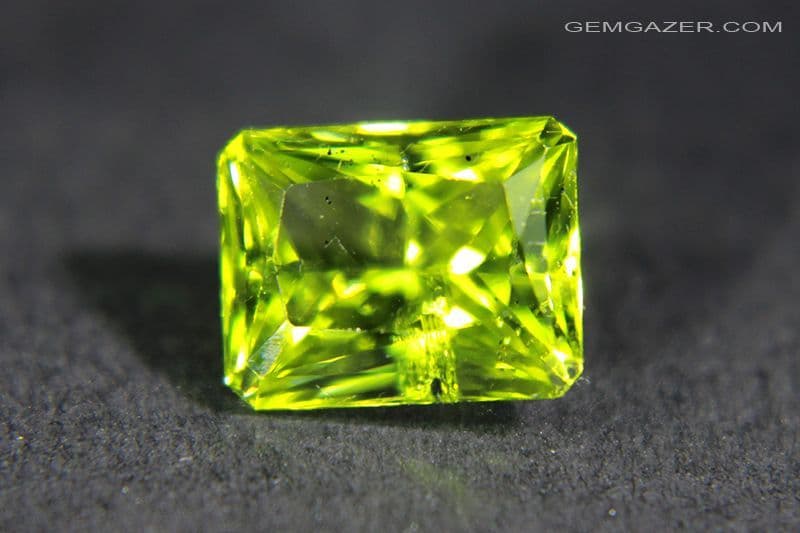 Peridot faceted Arizona USA 1 71 carats