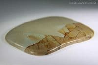 Pietra Paesina landscape Marble cabochon, Italy. 93.43 carats.