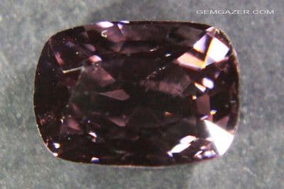 Pinkish-purple Spinel, faceted, Tanzania.  2.68 carats.