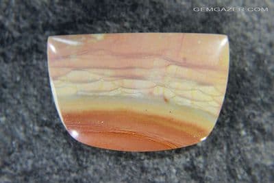 Polychrome Landscape Jasper cabochon, Madagascar. 69.43 carats.