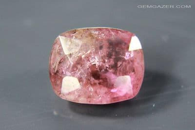 Poudretteite, pinkish-red faceted, Myanmar. 1.52 carats.