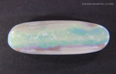 Precious Opal cabochon, Mintabie, Australia. 10.42 carats (Video)