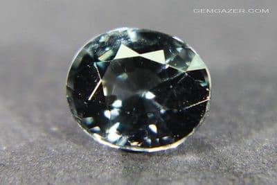 Purple-blue Spinel, faceted, Tanzania.  1.67 carats.