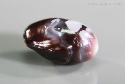 Purple Horse Mussel Pearl, The Phillipines. 1.72 carats.