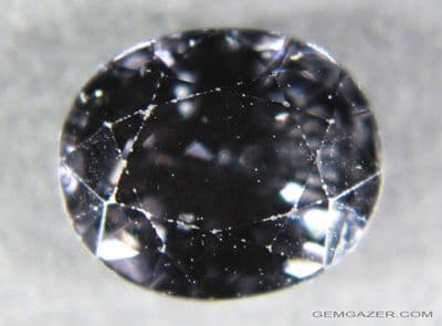 Purple Spinel, faceted, Myanmar.  3.07 carats.