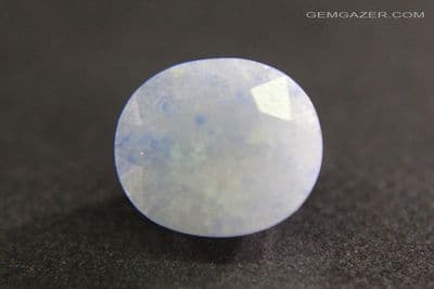 Quantum Quattro Gem Silica, faceted, Namibia. 3.01 carats.