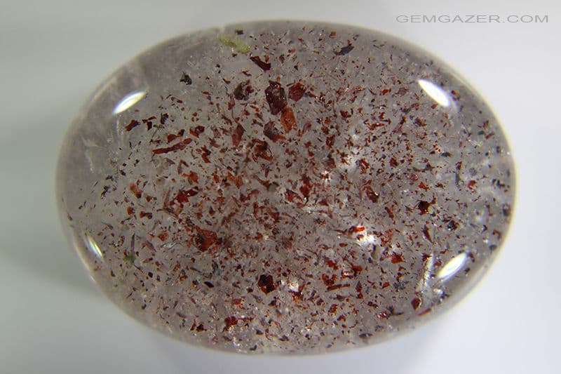 Quartz Avec Inclusions D'Hématite Et Lepidocrocite - 10.36 Carats - Brésil - VS2, Non Traité