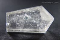 Quartz with blue Apatite inclusion, faceted, Brazil.  25.61 carats.  ** SOLD **