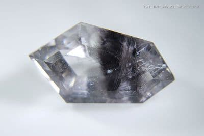 Quartz with Brookite inclusions, faceted, Brazil. 10.38 carats. (Video)  ** SOLD **